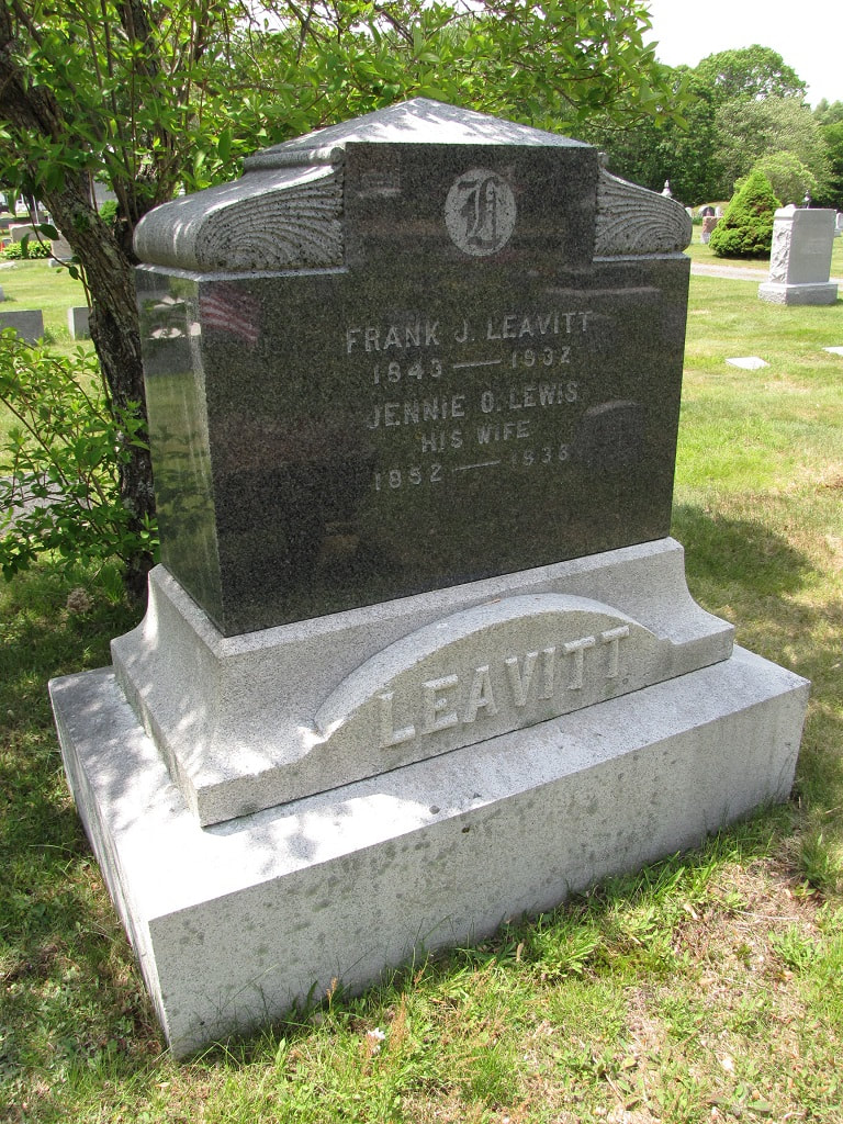 Frank J Leavitt stone